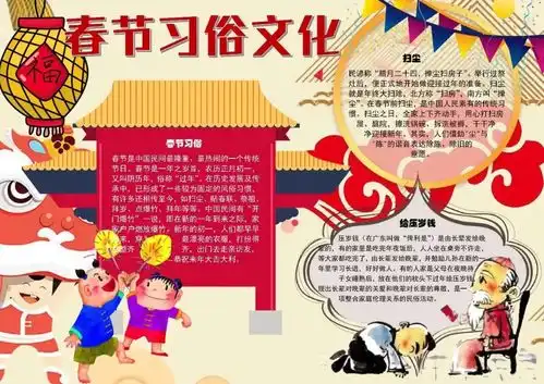 收藏丨有关春节的经典好词好句古诗海量手抄报,孩子用得上