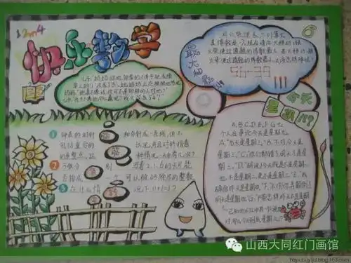 探索数学世界,全国数学获奖手抄报集锦