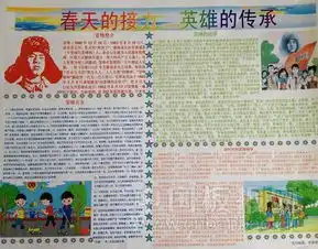 关于雷锋的手抄报图片