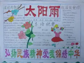 弘扬民族精神爱我锦绣中华主题手抄报出版