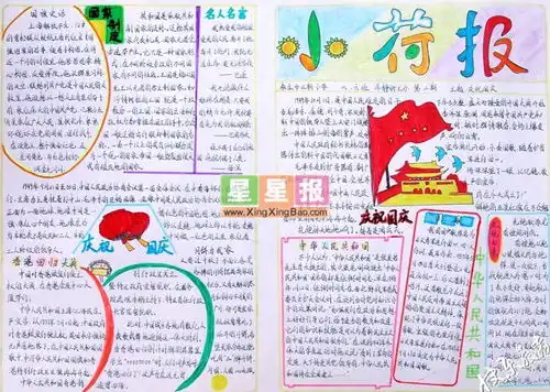 国庆手抄报之国家制度篇