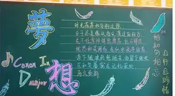小学生新学期黑板报