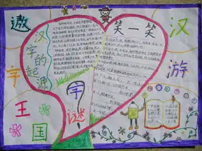 汉字手抄报汉字的历史