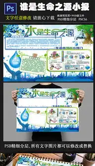 psd节约用水手抄报模板psd格式节约用水手抄报模板素材图片psd节约用水手抄报模板设计模板我图网