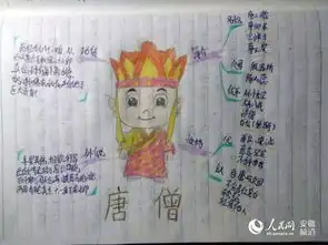 阜阳初中生手绘名著读书笔记走红网络被赞网红家庭作业
