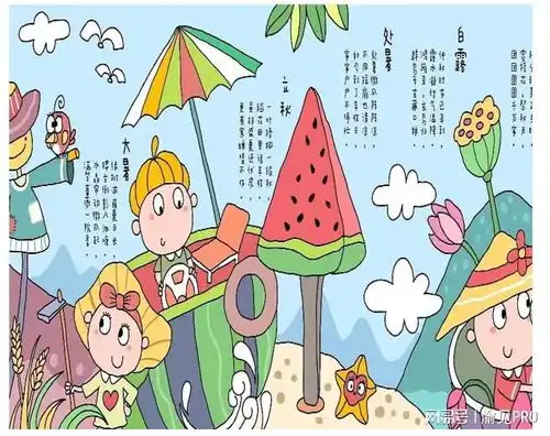 彭水知节气晓传统青少年二十四节气绘画作品展示活动