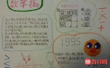 关于数学计算机手抄报简单的,简单又好看的数学手抄报图片大全