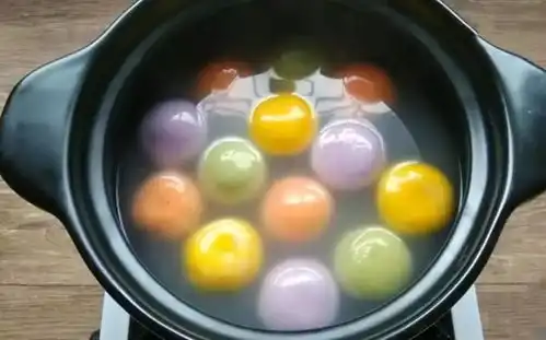 明天就是元宵节,快来学习彩色元宵的做法吧