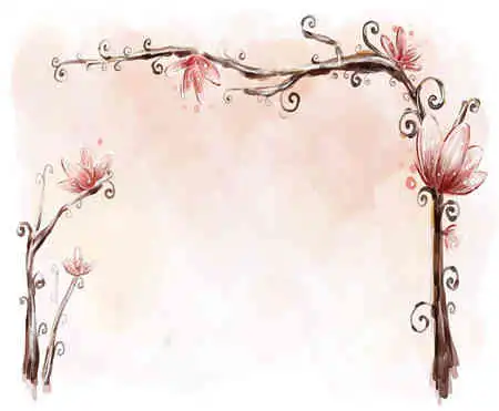 黑板报花边古典的黑板报花边