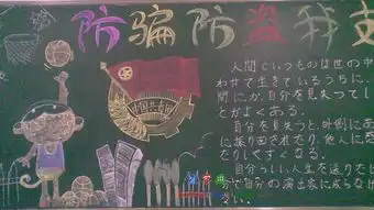 小学生三年级防骗安全教育类手抄报怎么作