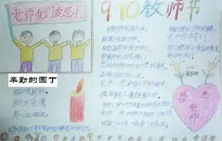 教师节手抄报内容