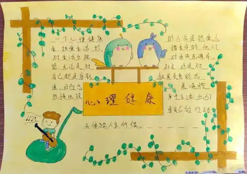 心理健康手抄报评比活动铁道工程系学生会宣传部