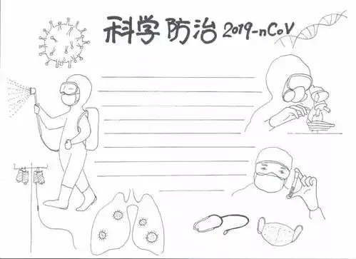 当春节遇上冠状病毒,怎样教孩子做人人受益的防疫手抄报