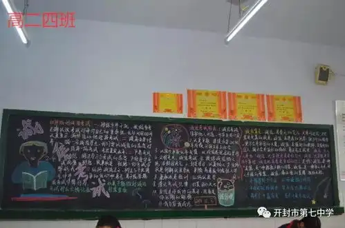 东北学区开封七中开展诚信主题黑板报展示活动
