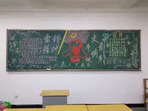 电子与信息工程系举办学习雷锋黑板报评比活动