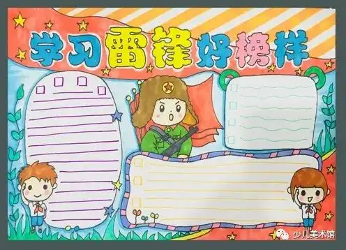 2020最新学雷锋手抄报,简单好看,收藏