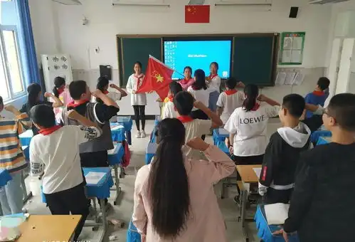 田庄小学六2中队好习惯早养成主题活动