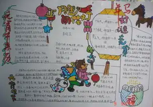 庆祝元宵手抄报素材