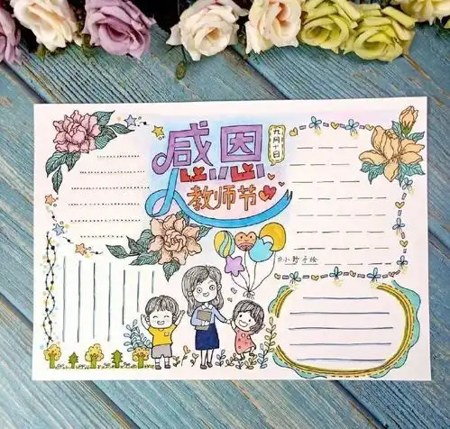 教师节diy创意贺卡手抄报,赶紧收藏起来