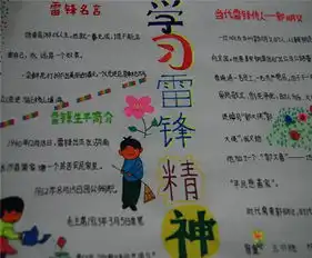 雷锋手抄报学雷锋手抄报内容雷锋手抄报教
