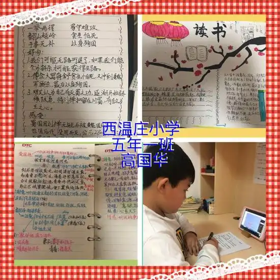 最美读书笔记来袭感受笔尖上的西小范儿