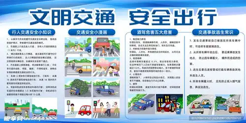 文明交通安全出行设计图psd分层素材psd分层素材