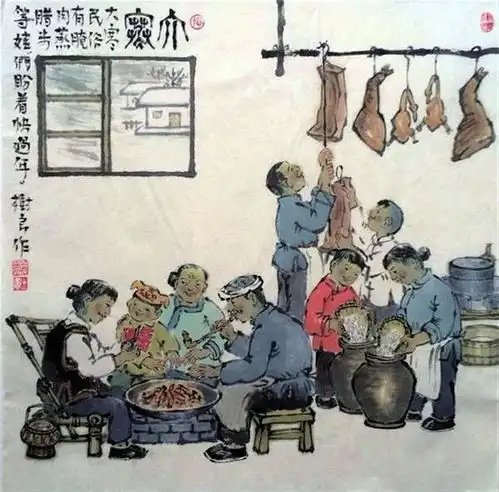 他画活一座老成都
