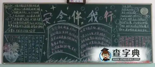 安全教育主题黑板报图片设计安全教育主题黑板报图片查字典板报网