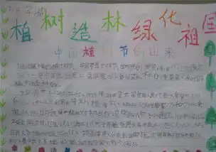 植树节手抄报内容英语
