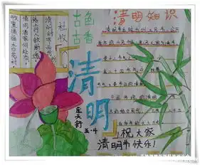 清明节手抄报介子推的传说