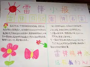 东矿小学开展学雷锋树新风手抄报评比活动