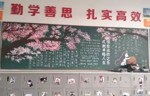 00后的黑板报走红,粉笔也能玩出新花样,美术老师自愧不如