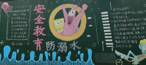 德清求是高中安全教育人人有责记高一11月主题黑板报评比