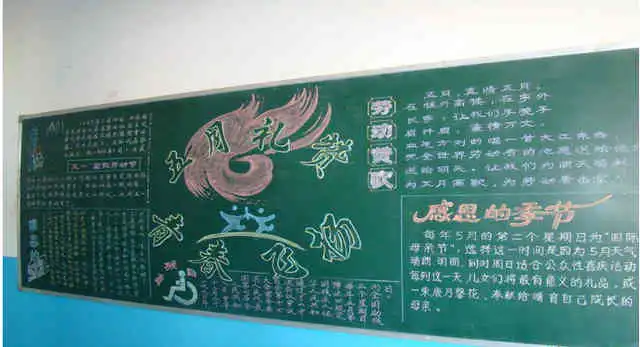 五四青年节黑板报五四青年节诗歌