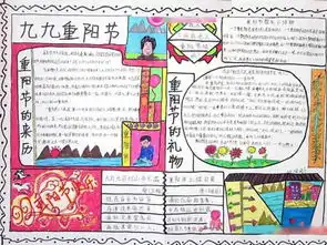 重阳节手抄报怎么庆祝老人节