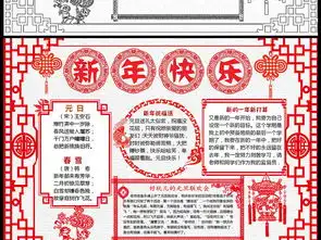 欢乐春节小报新年快乐手抄报猪年电子小报图片素材worddoc模板下载150.63mb春节元旦手抄报大全节日手抄报