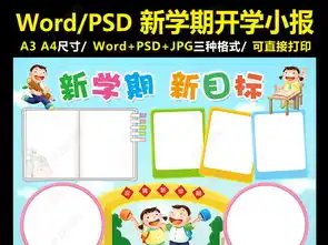 新学期新气象小报开学手抄报读书电子小报下载编号16815647校园安全手抄报