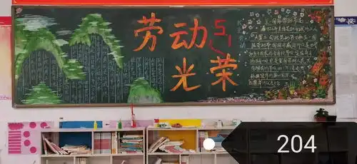 监利新教育一块黑板,奇妙世界