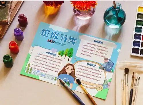 垃圾分类守护蓝色天空从我做起保护环境手抄报word模板下载docx格式熊猫办公