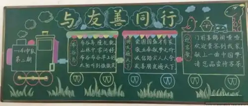 关于友善的手抄报,可以写什么内容
