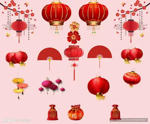 红灯笼设计图卡通设计