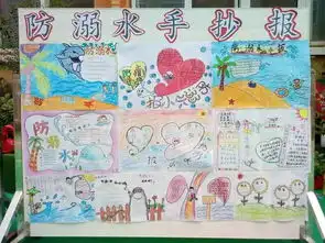 大同幼儿园举行防溺水安全亲子手抄报作品展