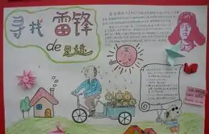 学雷锋手抄报图片大全