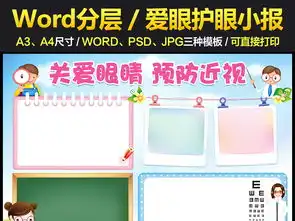 爱眼小报全国爱眼日手抄报电子边框模板素材图片worddoc下载55.67mb护眼手抄报大全安全健康手抄报