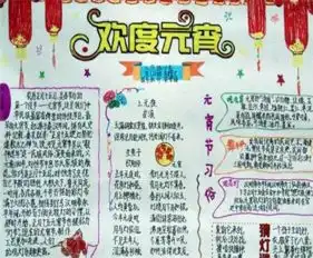元宵节手抄报元宵佳节到