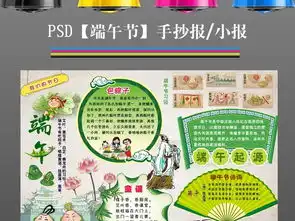 端午节手抄报中国风传统节日电子小报5图片素材psd模板下载170.70mb端午节手抄报大全节日手抄报