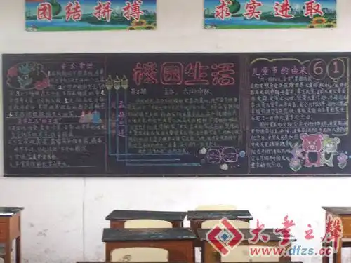 小海二小举行喜迎六一黑板报评比