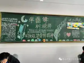 学雷锋活动板报设计