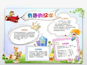 word有趣的汉字学生电子手抄报读书汉字语文小报图片素材worddoc模板下载28.06mb语文手抄报大全学科手抄报