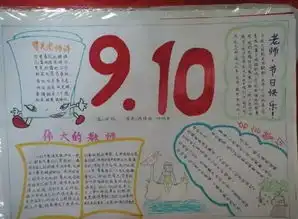 教师节手抄报来了